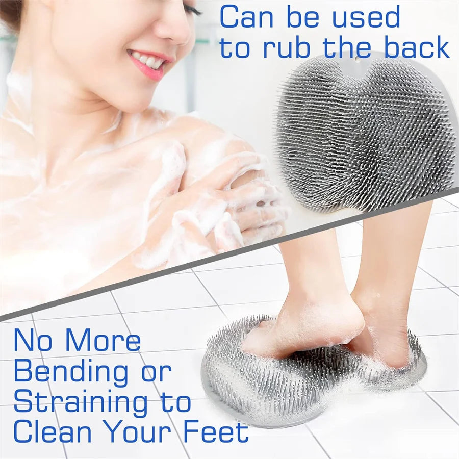 Shower Foot & Back Scrubber Mat